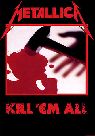 Metallica - Kill 'Em All (Textile Poster)