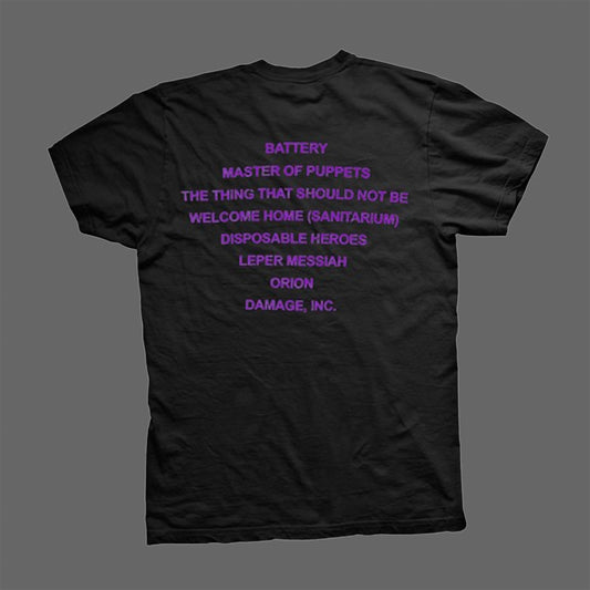 Metallica - Master of Puppets (Tracks) (T-Shirt)