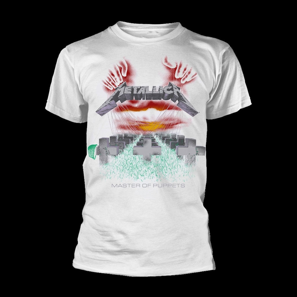 Metallica - Master of Puppets (White) (T-Shirt) | Todestrieb
