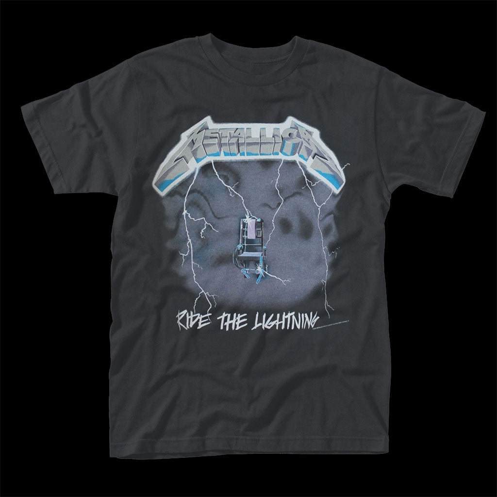 METALLICA - RIDE THE LIGHTNING TRACKS (BLACK) BLACK T-Shirt