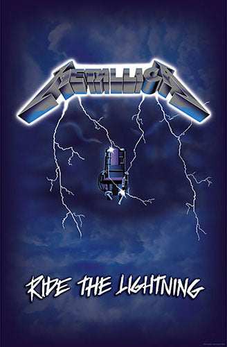 Metallica - Ride the Lightning (Textile Poster)