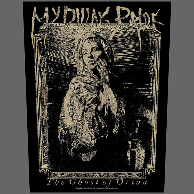 My Dying Bride - The Ghost of Orion (Woodcut) (Backpatch)