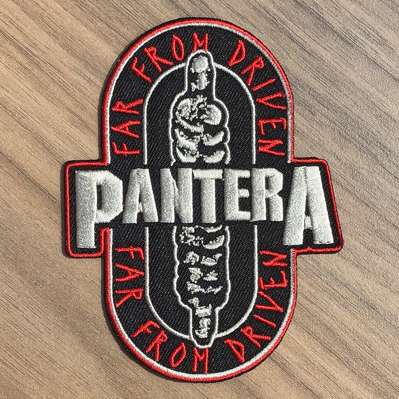 Pantera - Far From Driven (Embroidered Patch)