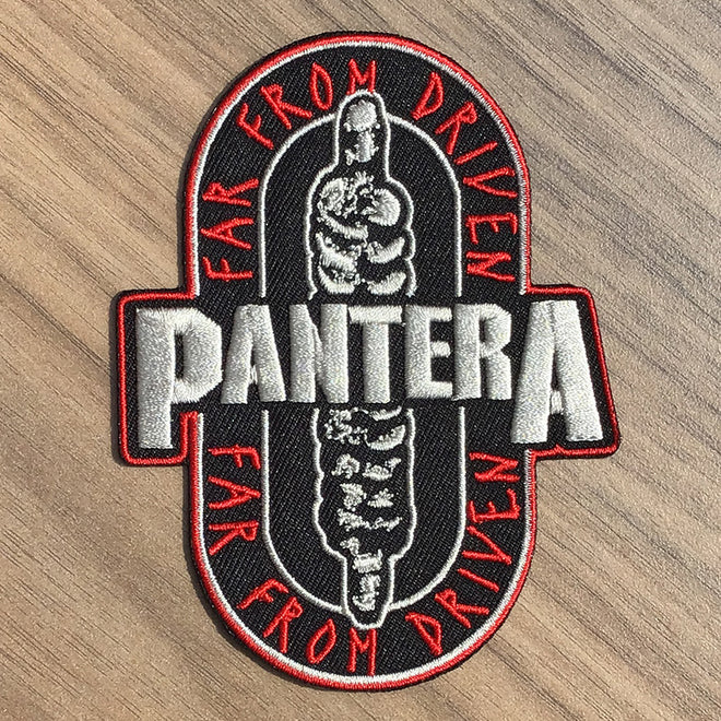 Pantera - Far From Driven (Embroidered Patch)