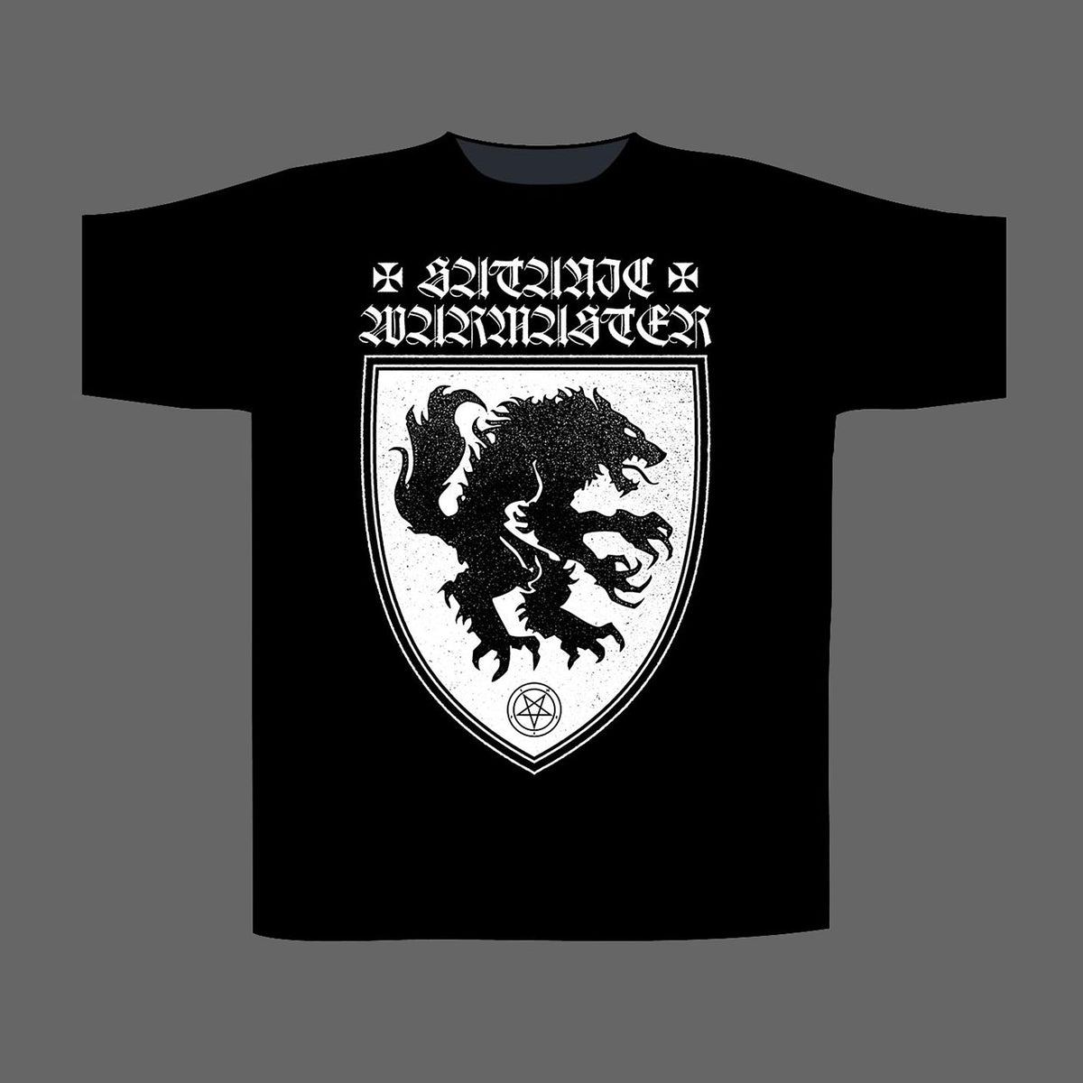 Satanic Warmaster - Logo & Shield (T-Shirt) | Todestrieb