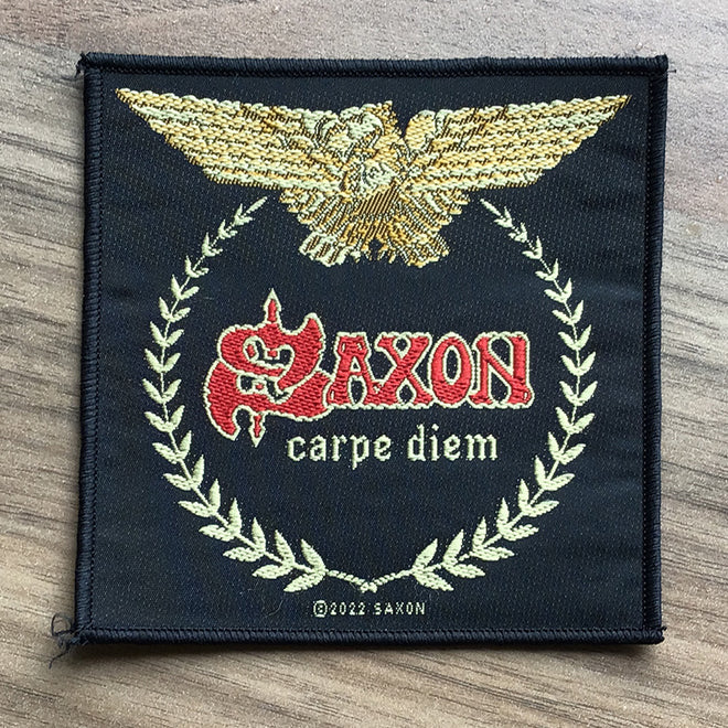 Saxon - Carpe Diem (Woven Patch)