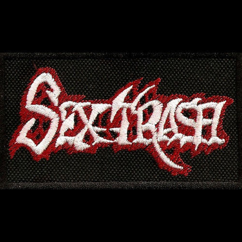 Sextrash - White & Red Logo (Embroidered Patch)
