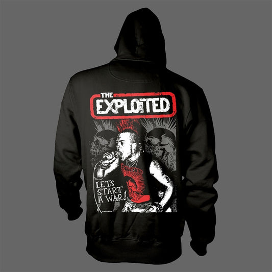 The Exploited - Logo / Let's Start a War (Wattie) (Hoodie)