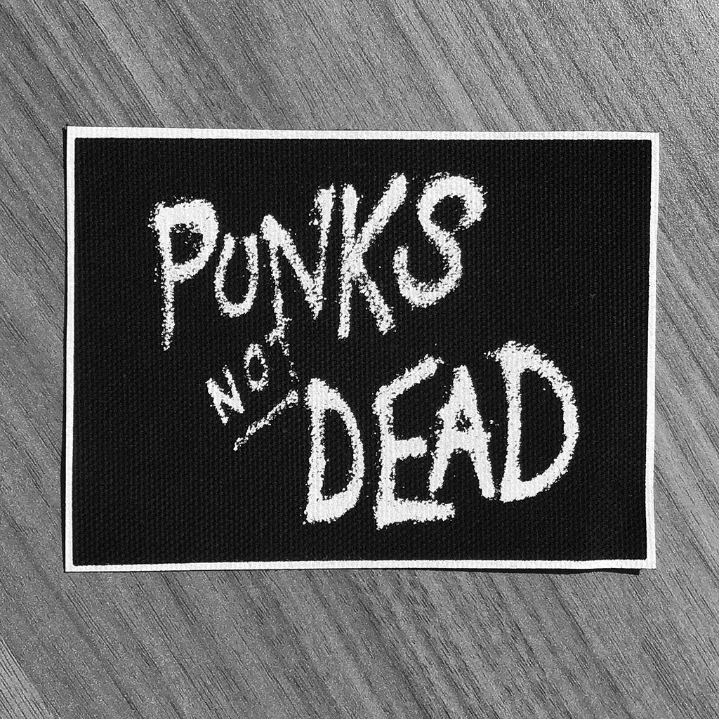 The Exploited - Punks Not Dead (Title) (Printed Patch)