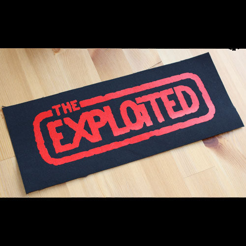 The Exploited - Red Logo (Superstrip) (Backpatch)