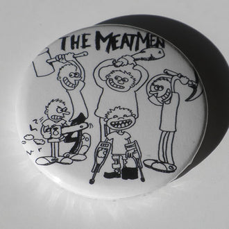 The Meatmen - Crippled Children Suck (Badge)