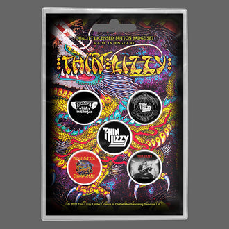 Thin Lizzy - Chinatown (Badge Pack)