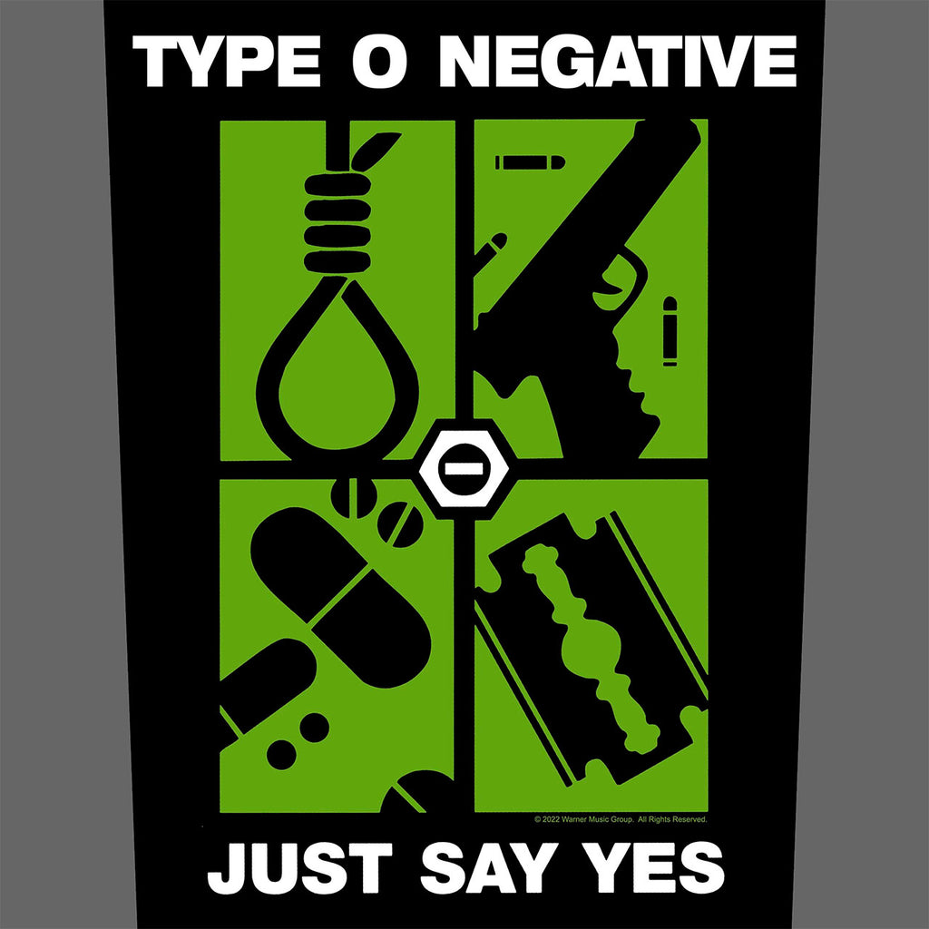 Type O Negative - Just Say Yes (Backpatch)