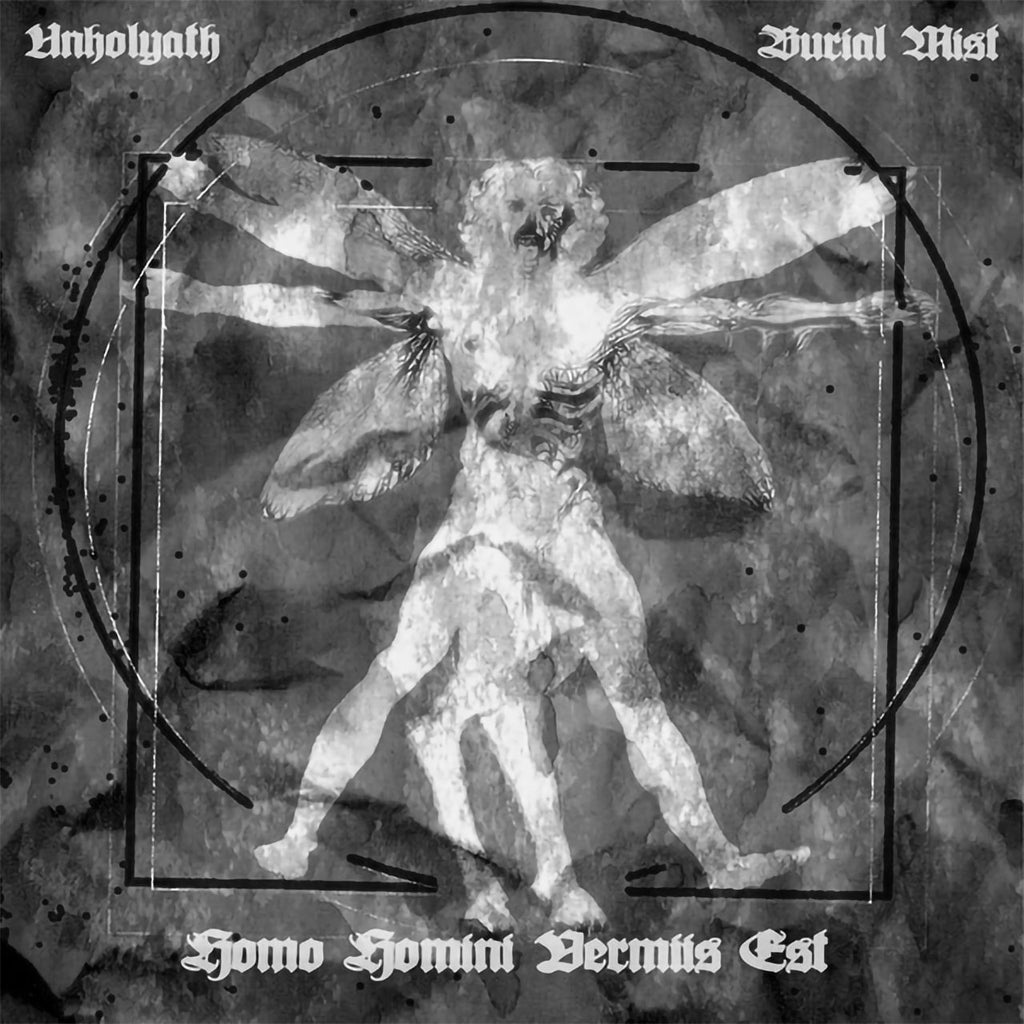 Unholyath / Burial Mist - Homo Homini Vermiis Est (CD)