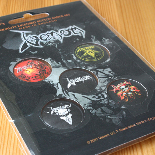 Venom - Black Metal (Badge Pack)