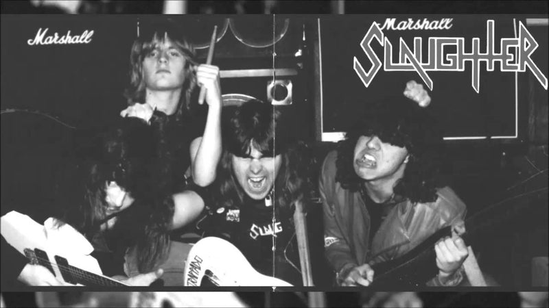 32 Years Ago: SLAUGHTER rehearse with Chuck Schuldiner (Fuck of Death)