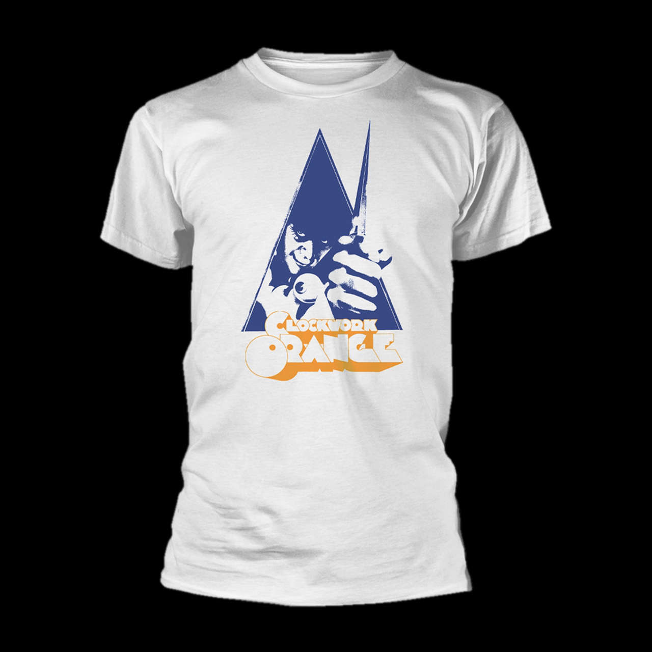 A Clockwork Orange (1971) (Poster) (White) (T-Shirt)