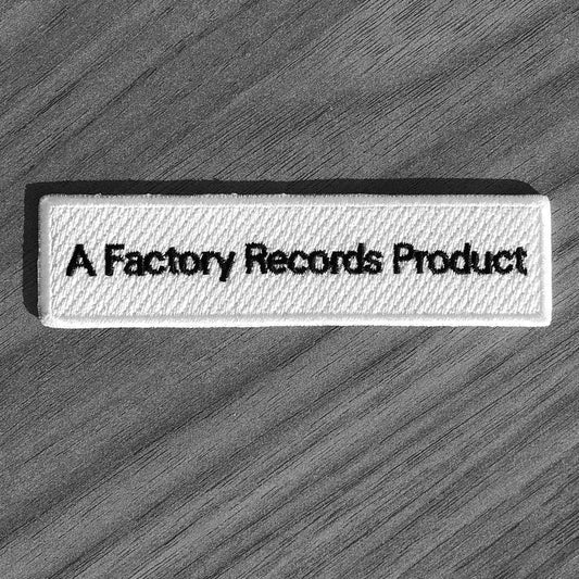 A Factory Records Product (Embroidered Patch)