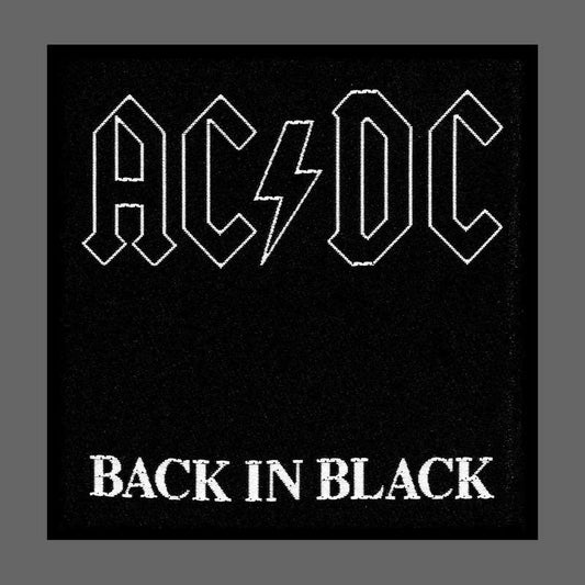 AC/DC - Back in Black (Woven Patch)