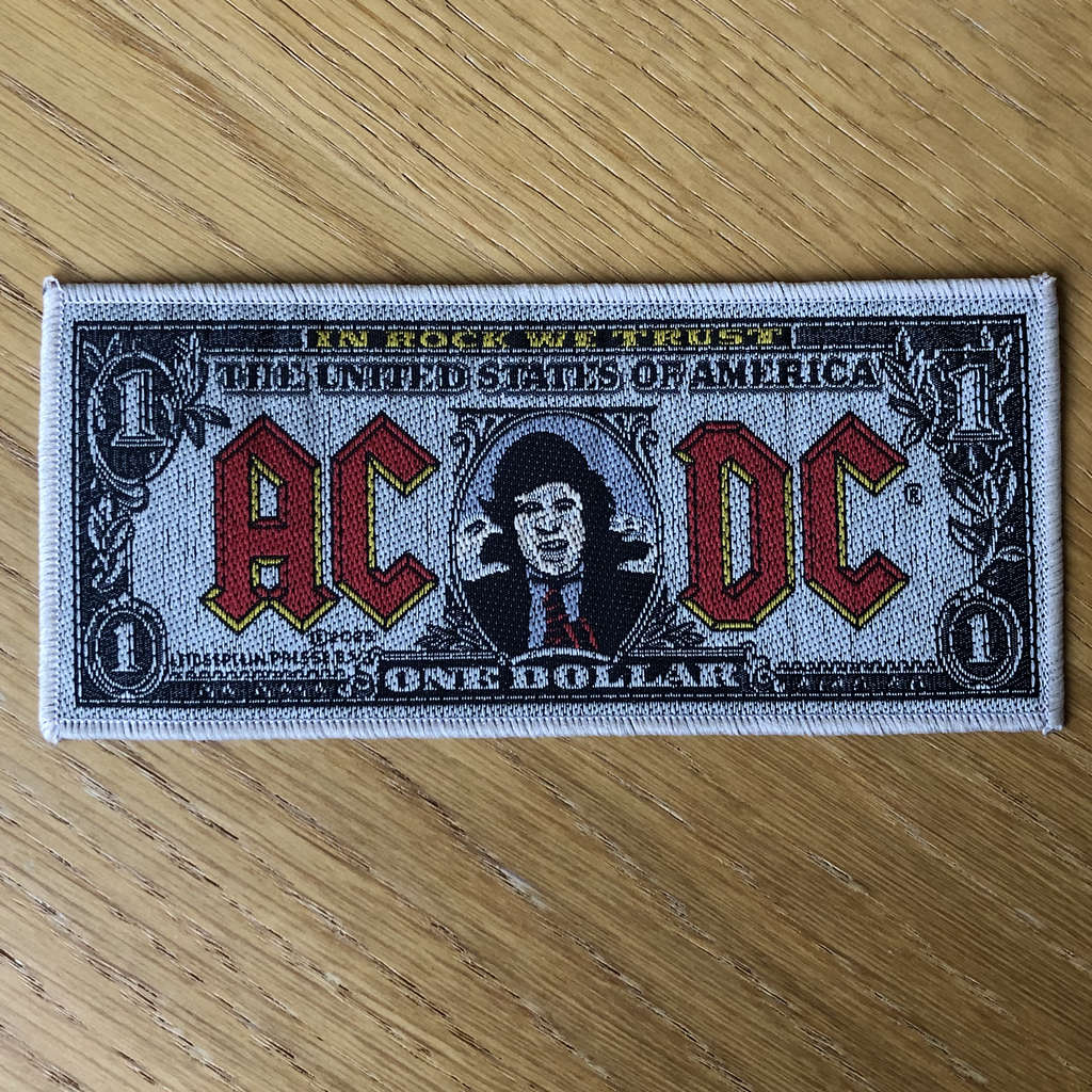 AC/DC - Bank Note (Woven Patch)