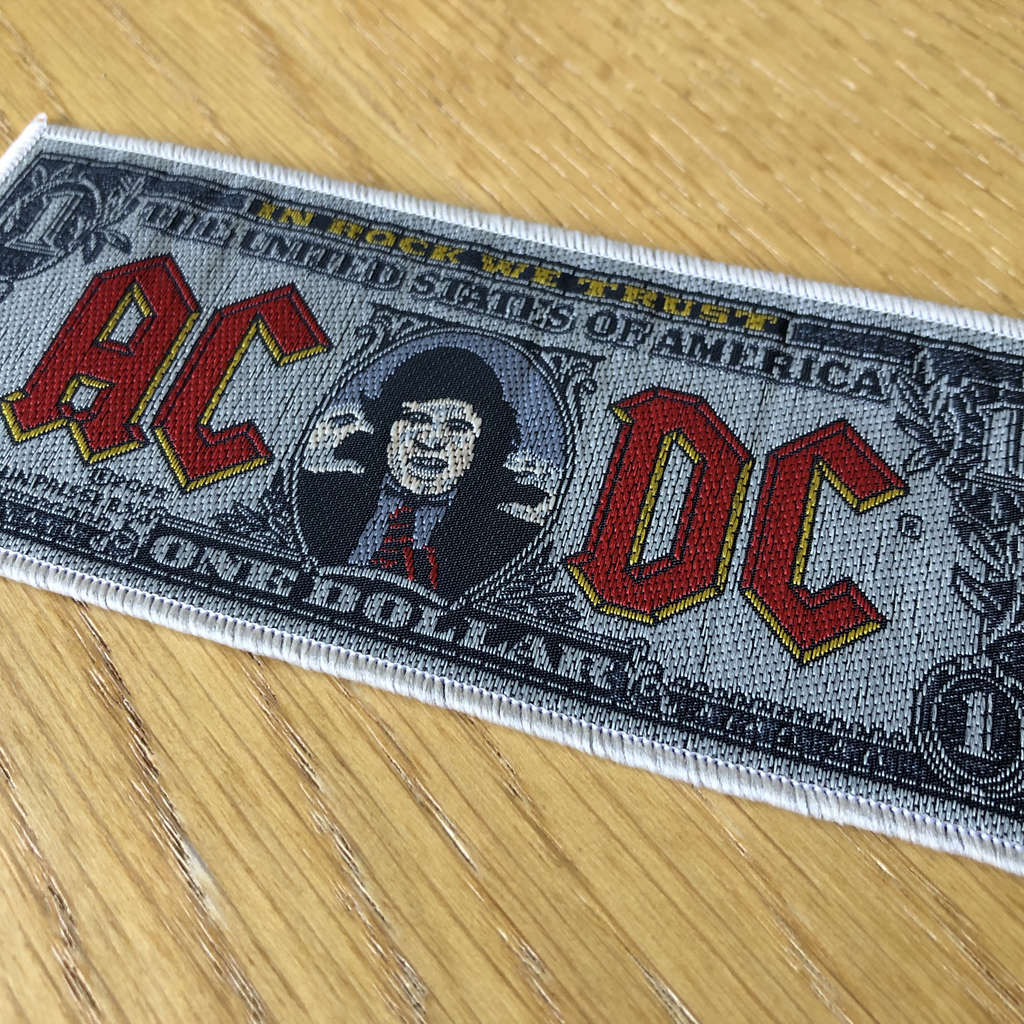 AC/DC - Bank Note (Woven Patch)
