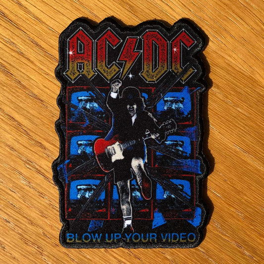 AC/DC - Blow Up Your Video (Cutout) (Printed Patch)