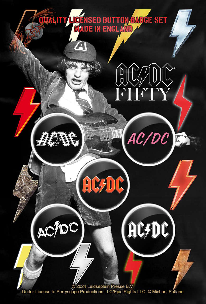 AC/DC - Bolt Array (Badge Pack)