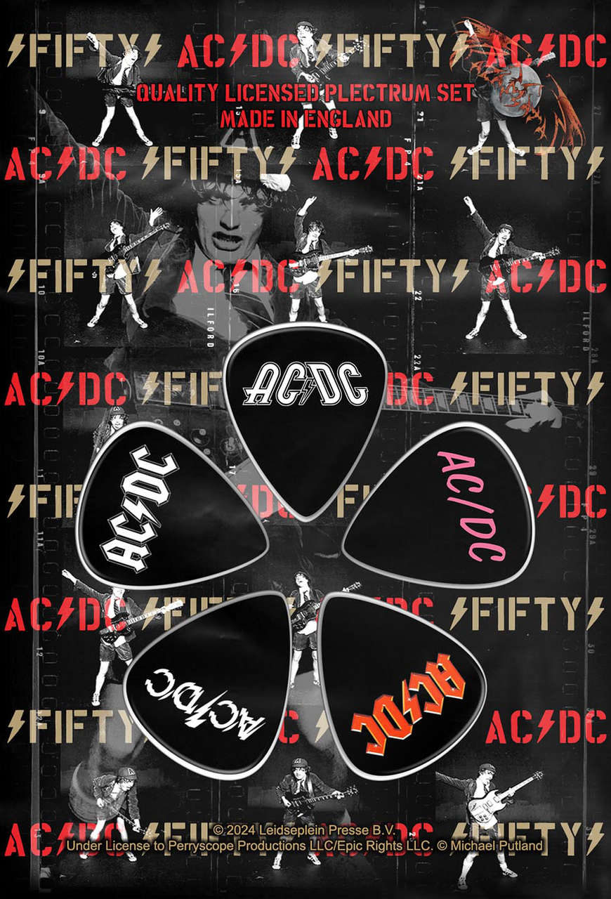 AC/DC - Fifty (Plectrum Pack)