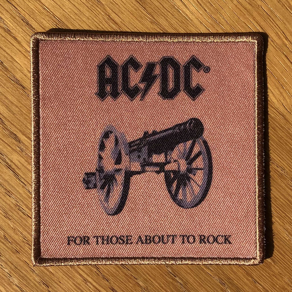 AC/DC - For Those About to Rock (Printed Patch)