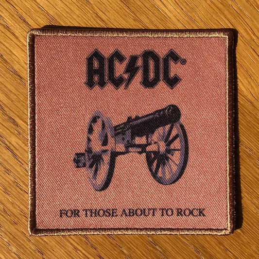 AC/DC - For Those About to Rock (Printed Patch)