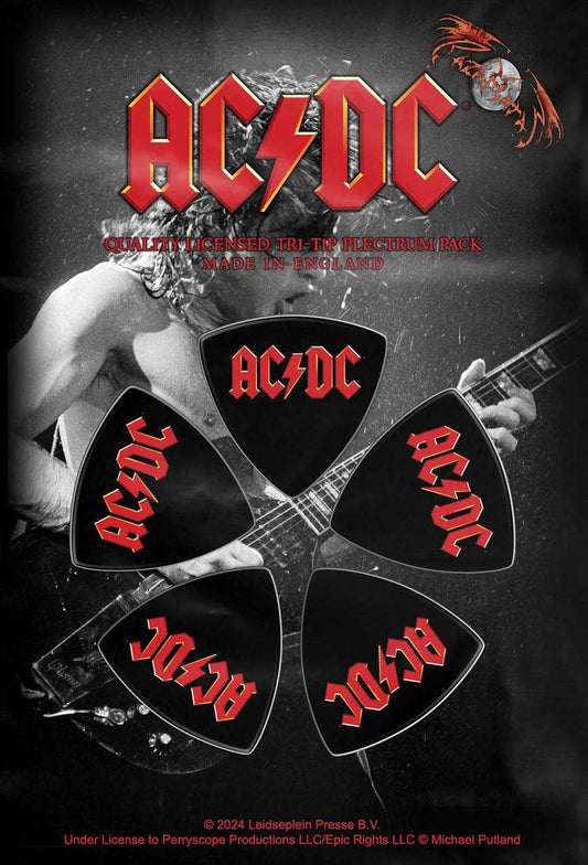 AC/DC - Logo (Tri-Tip) (Plectrum Pack)