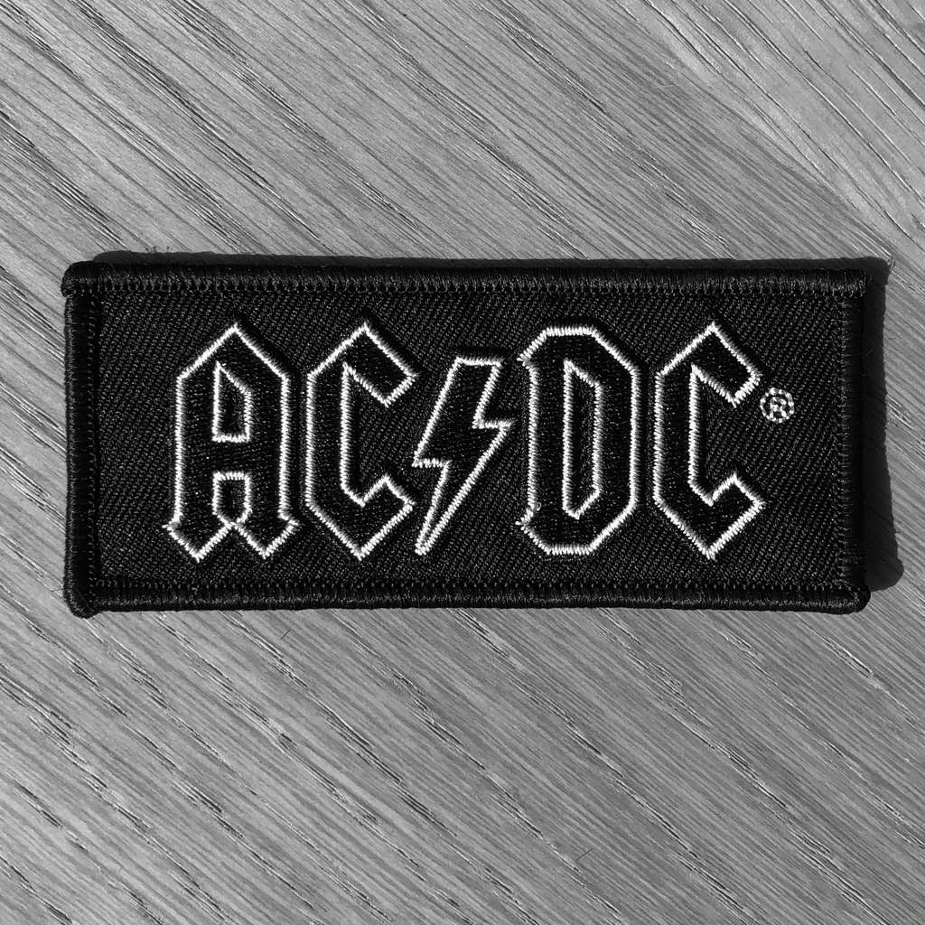 AC/DC - Outline Logo (Embroidered Patch)
