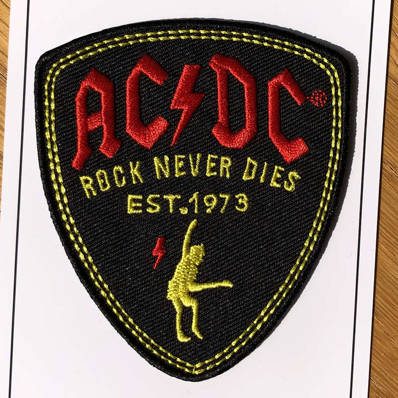 AC/DC - Rock Never Dies (Embroidered Patch)