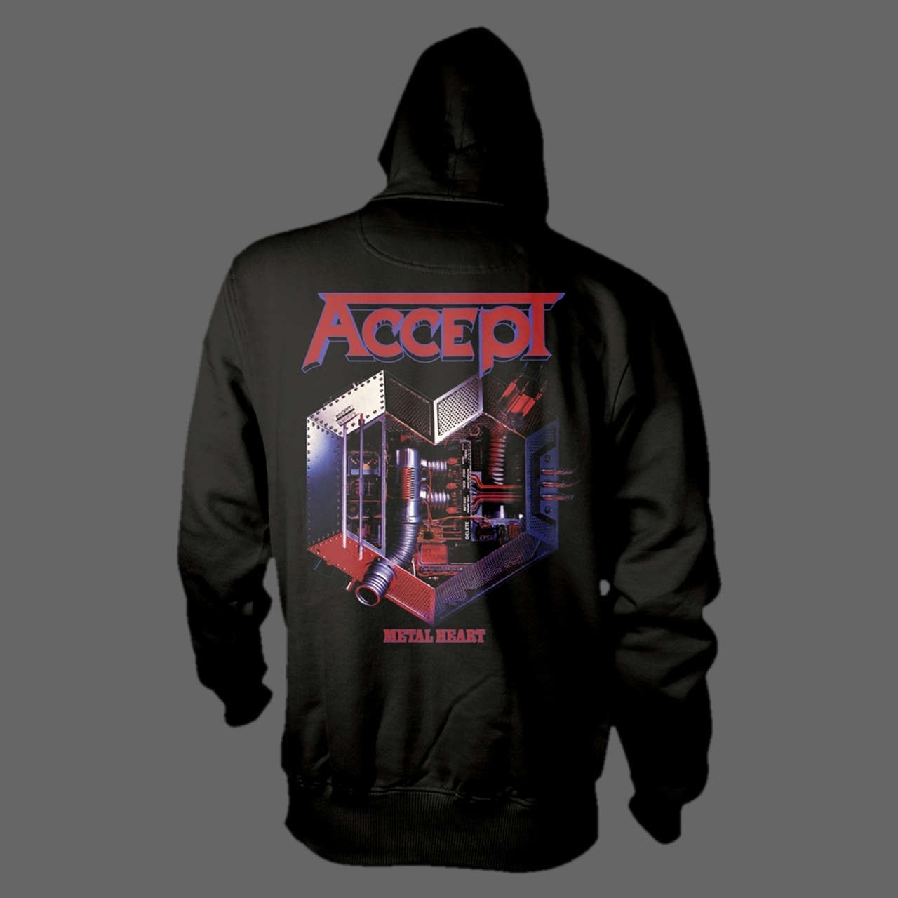 Accept - Metal Heart (Black) (Hoodie)