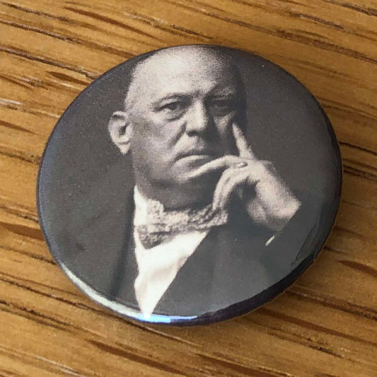 Aleister Crowley 1925 Portrait (Badge)