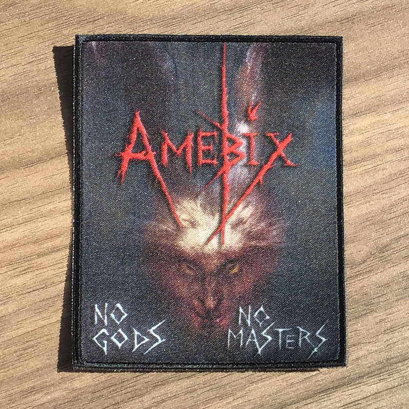 Amebix - Splat Head / No Gods No Masters (Printed Patch)