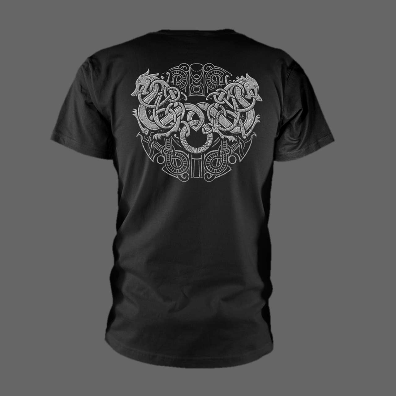 Amon Amarth - Grey Skull (Fitted) (T-Shirt)