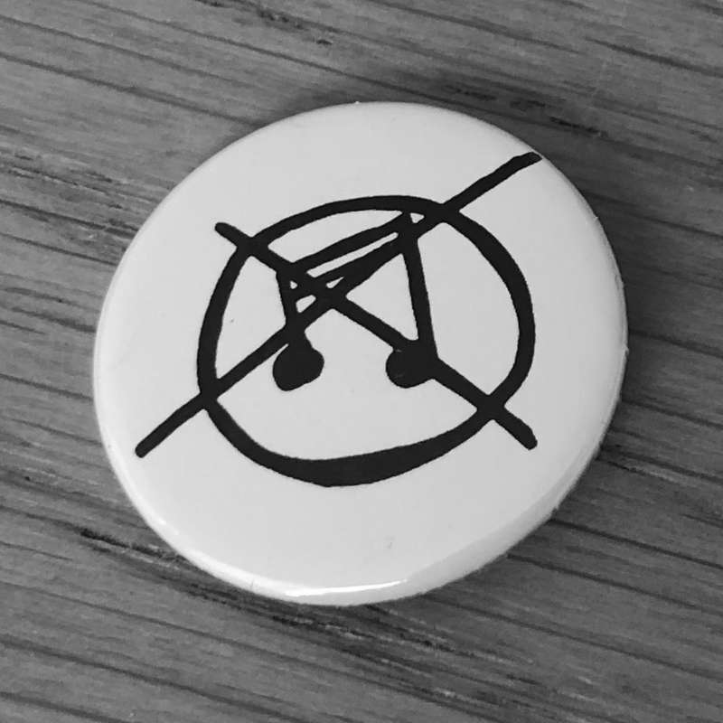 Anti-Music (Black) (Badge)
