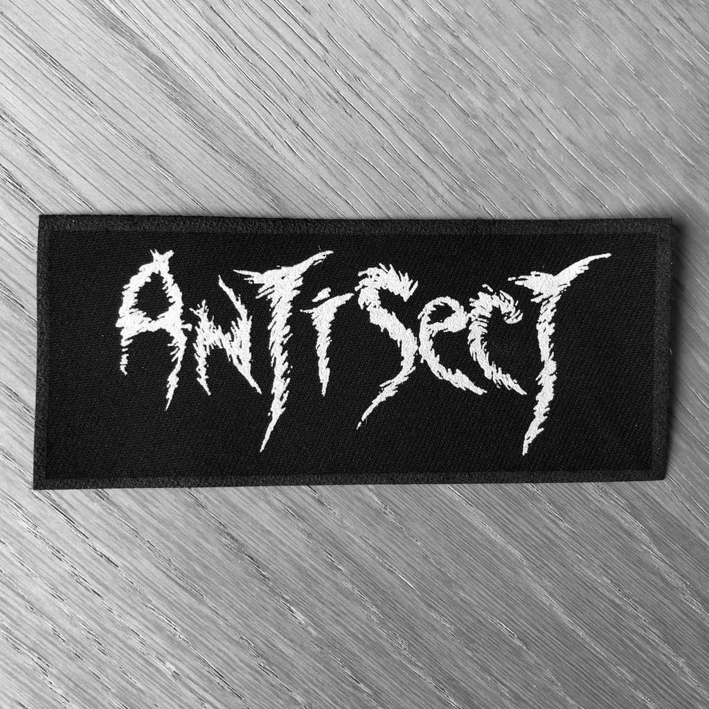 Antisect - White Logo (Printed Patch)