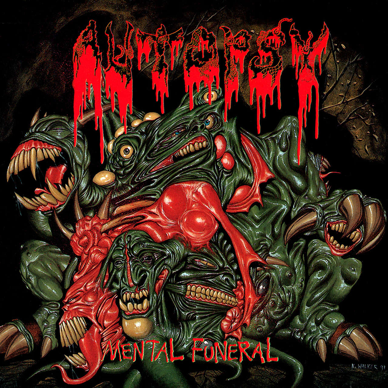 Autopsy - Mental Funeral (2010 Reissue) (LP)