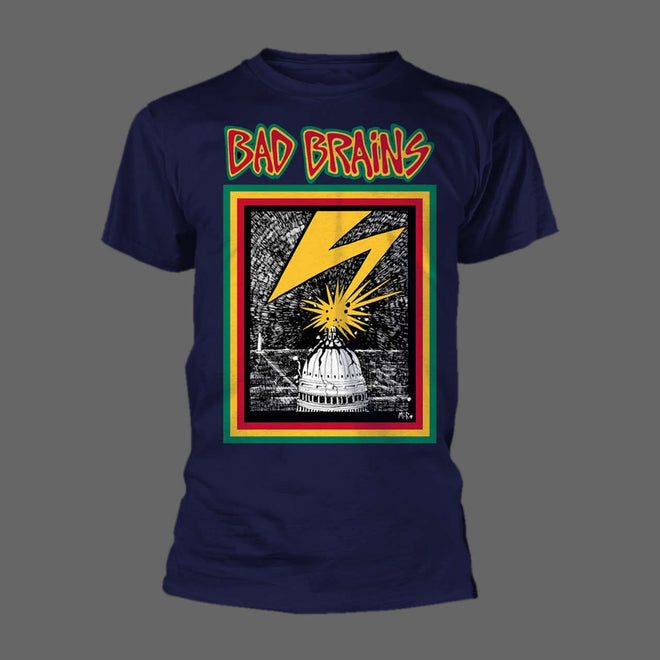 Bad Brains - Bad Brains (Navy) (T-Shirt)
