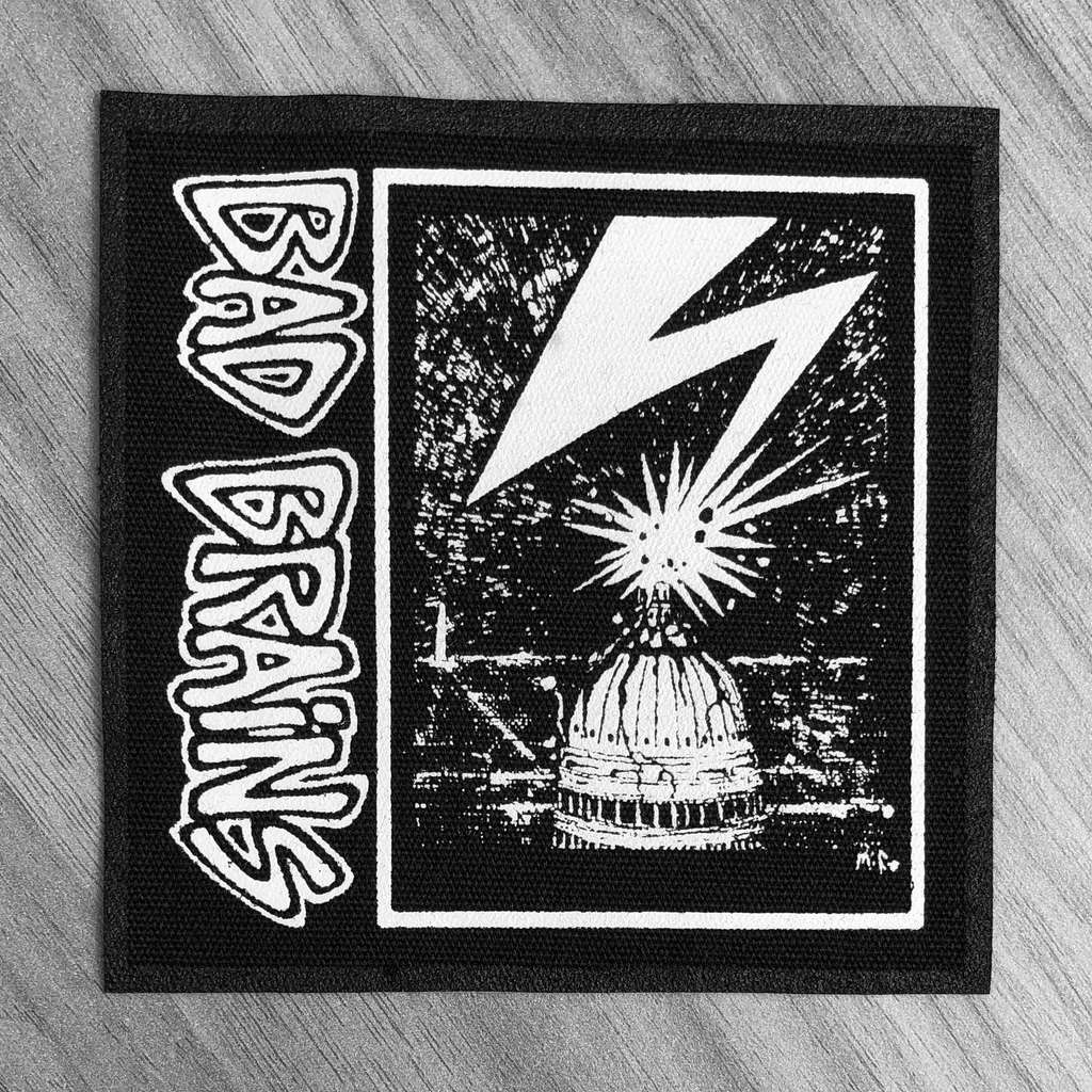 Bad Brains - Bad Brains (Black & White) (Printed Patch)