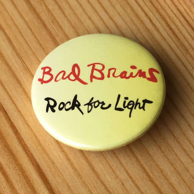 Bad Brains - Rock for Light (Badge)
