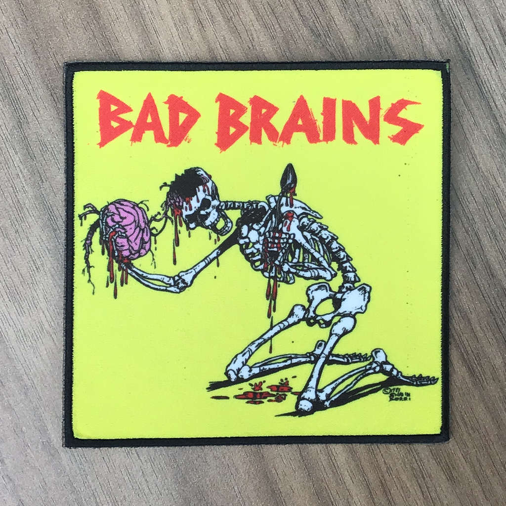 Bad Brains - Skeleton (Printed Patch)