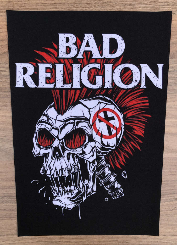 Bad Religion - Mohawk Skull (Backpatch)