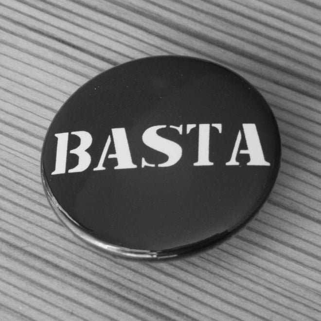Basta - White Logo (Badge)