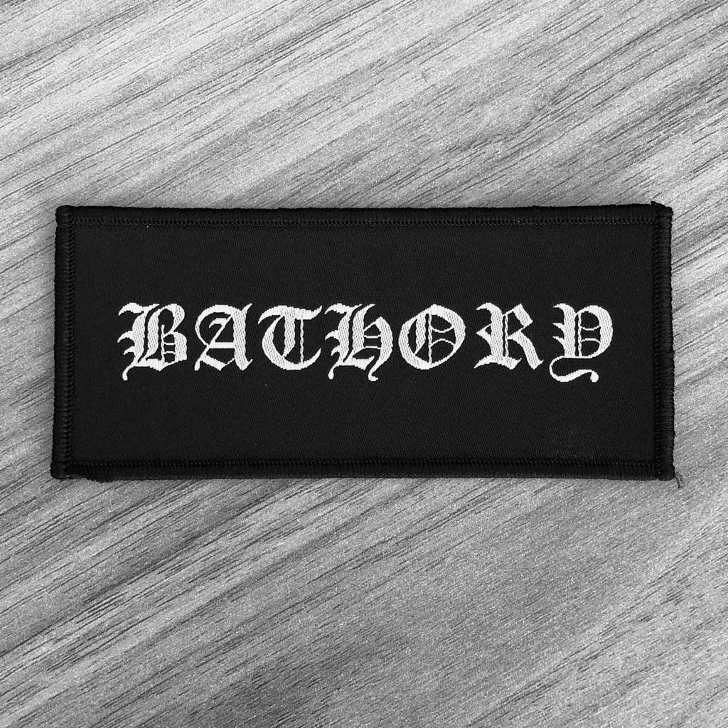 Bathory - Logo (Woven Patch)