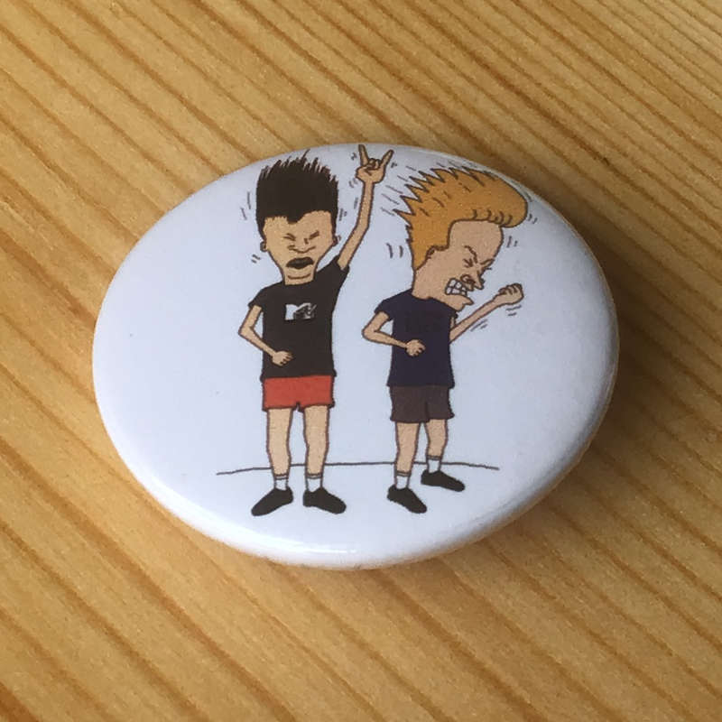 Beavis and Butt-Head (Headbanging) (Badge)