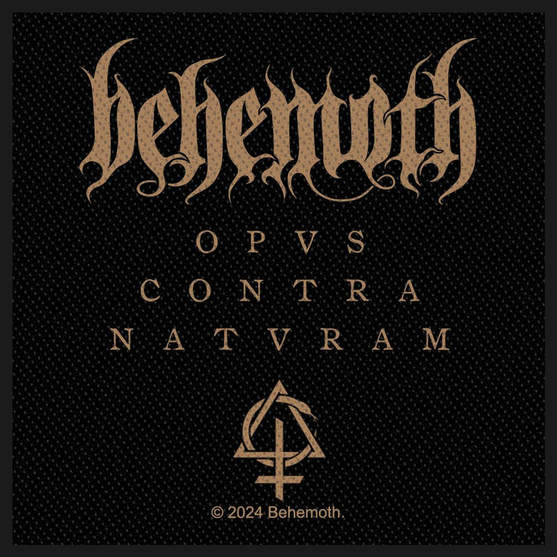 Behemoth - Opvs Contra Natvram (Woven Patch)