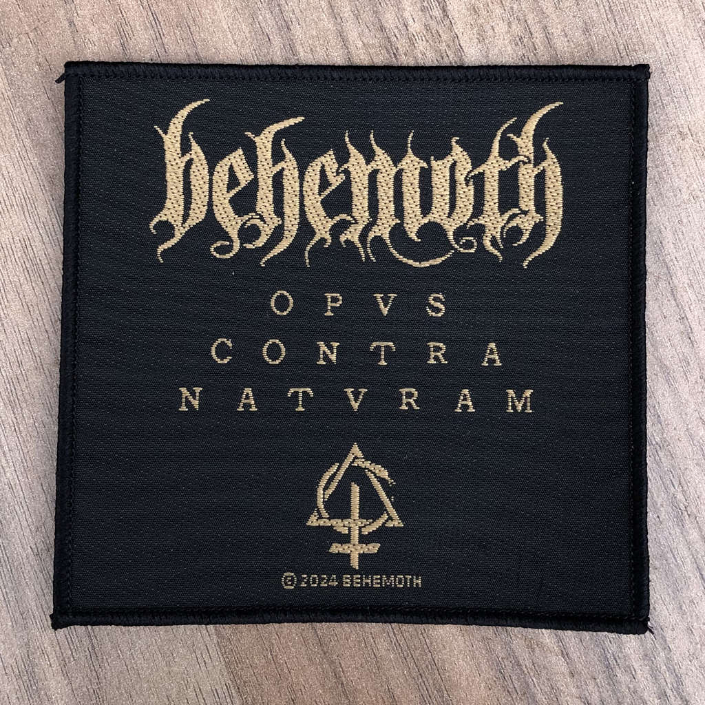 Behemoth - Opvs Contra Natvram (Woven Patch)